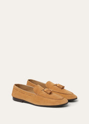 LORO PIANA FRANCIS TASSEL WALK  CLASSIC CAMEL