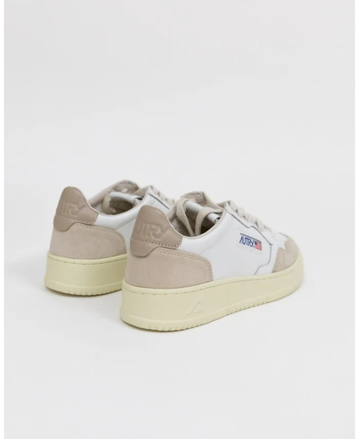 MEDALIST LOW MAN LEAT/SUEDE/WHT/PEPPER-WHITE/PEPPER