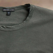 CLEAR JERSY CREW GRANITE PIGMENT