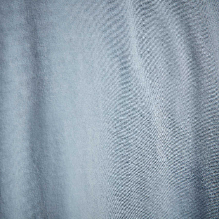 S/S CREW NECK BLUESTONE PIGMENT