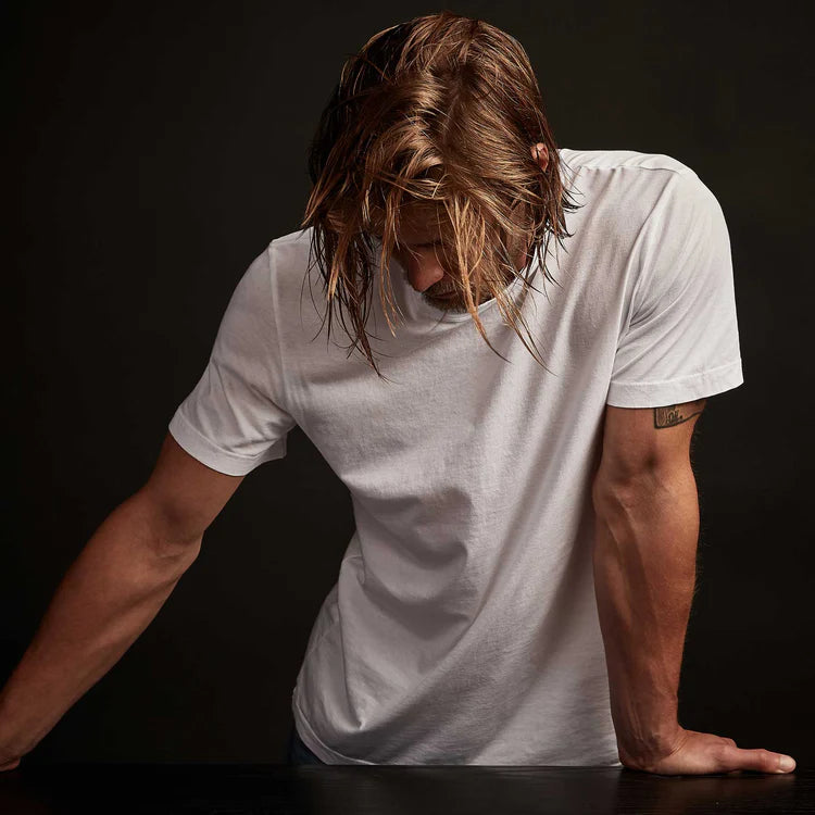 S/S CREW NECK WHITE