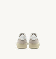 MEDALIST LOW MAN LEAT/SUEDE WHITE