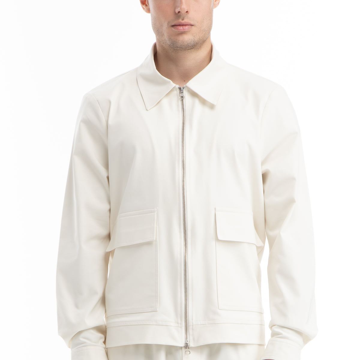 INNOVATION JACKET-OFF WHITE – THE BASEMENT