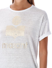 KOLDI T SHIRT WHITE/LIGHT GOLD